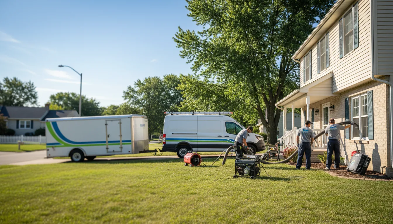 Flooded Basement Restoration And Cleanup With Repair in Lake Tomahawk, WI near me